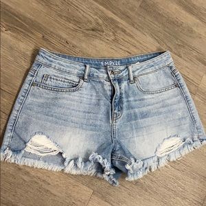 Empyre distressed shorts